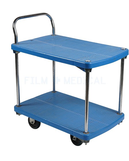 Blue 2 tier Storage Trolley